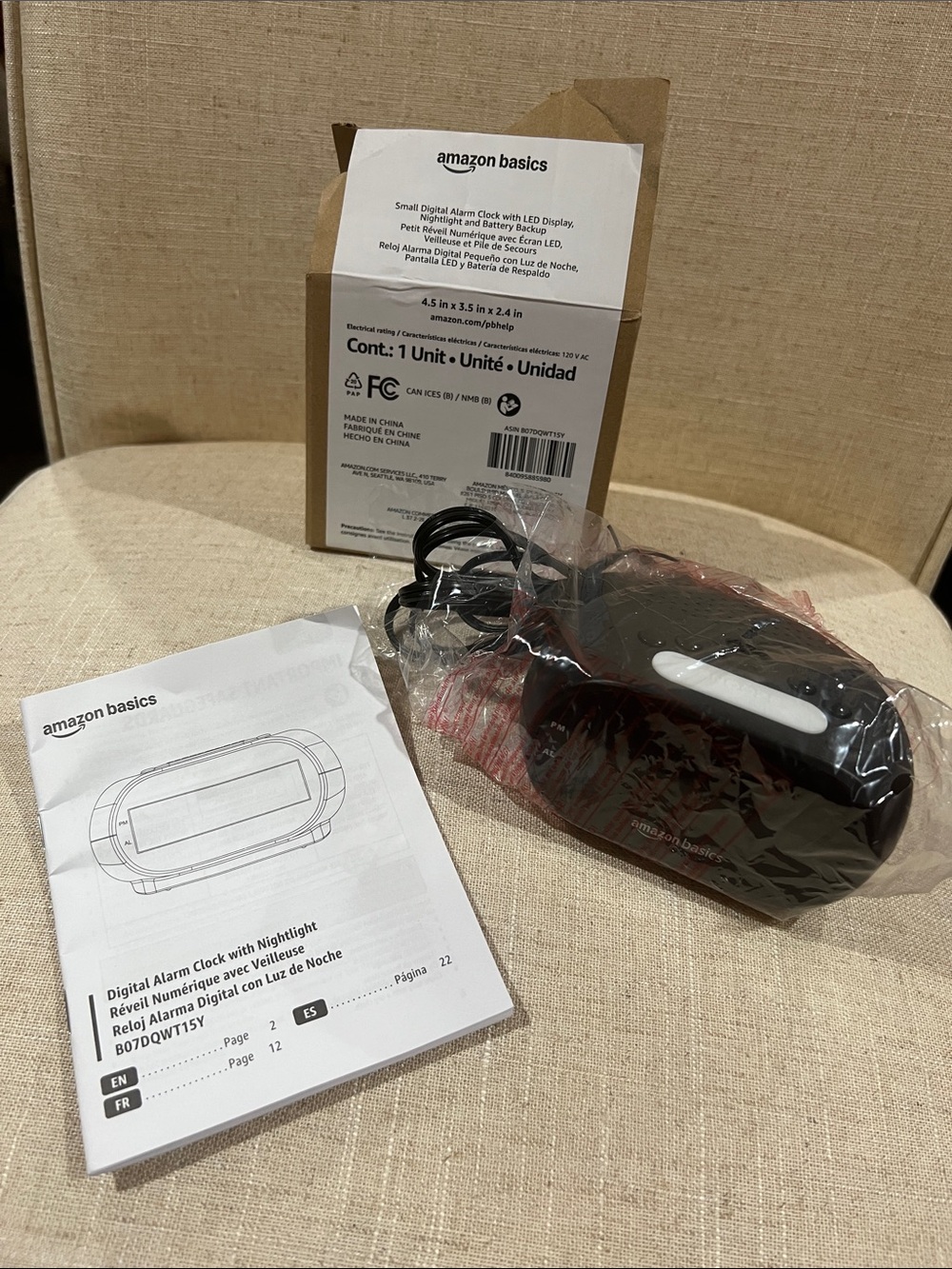 ⏰ New! Compact Digital Oval Alarm Clock⏰ - Picture 4 of 4